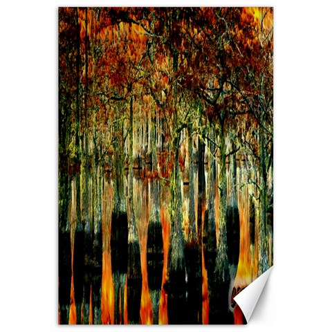 Trees 20x30 By David 19.62 x28.9  Canvas - 1