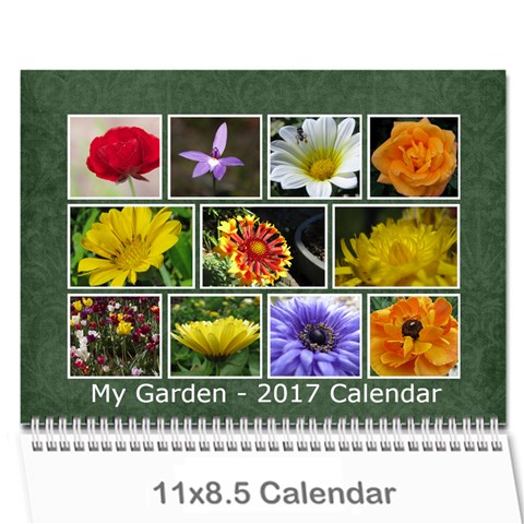 Damask Calendar For 2017 By Mim Cover