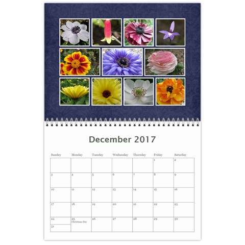 Damask Calendar For 2017 By Mim Dec 2017