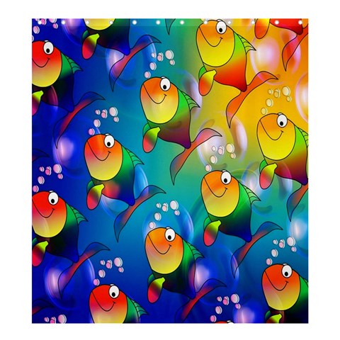 Fishes: Format  Matching Set Shower Curtain By Pamela Sue Goforth 58.75 x64.8  Curtain