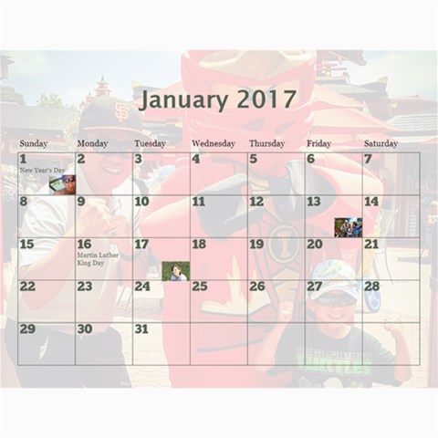 Gma Calendar 2017 By Robyn Ramsay Feb 2017