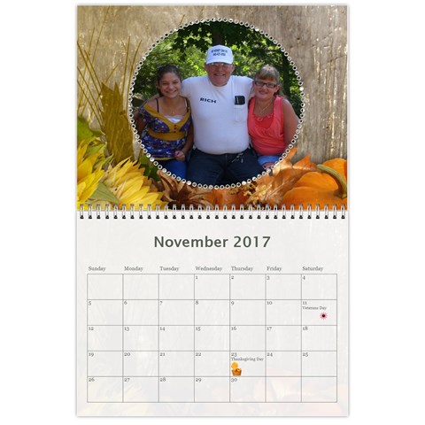 2017 Any Occassion Calendar By Kim Blair Nov 2017