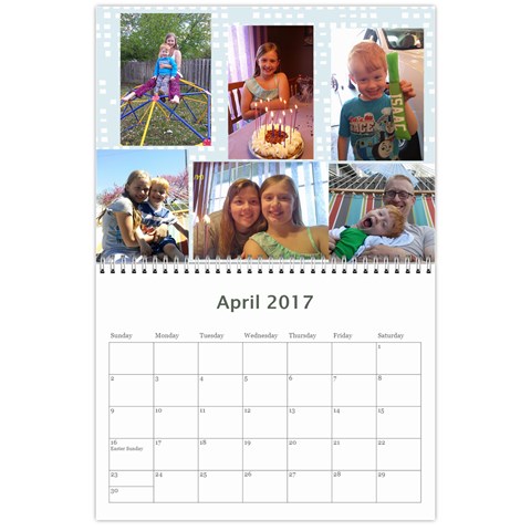 Calendar 2017  Finished By Mandy Morford Apr 2017