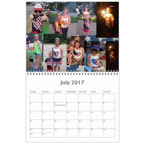 Calendar 2017  Finished By Mandy Morford Jul 2017