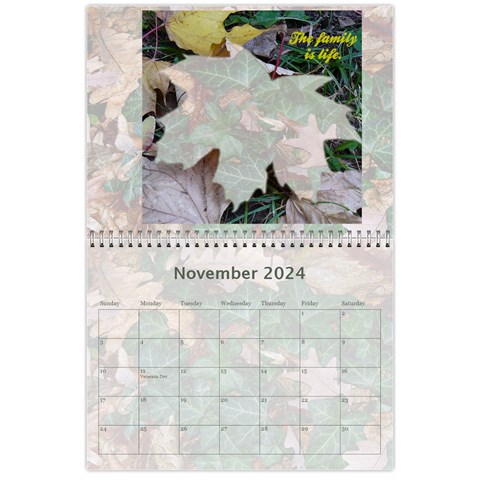 2024 Family Quotes Calendar By Galya Nov 2024