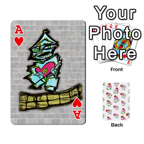 Ace Art Cards By Roxzano Front - HeartA