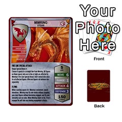 Heroscape Heroes 1 - Playing Cards 54 Designs (Rectangle)