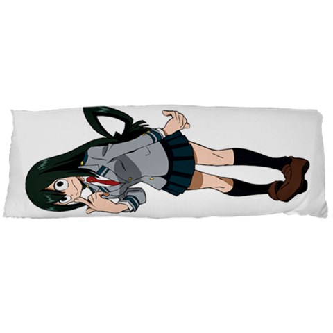 Asui Tsuyu Pillow Case By Snmikell Back