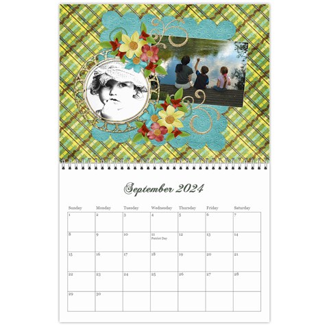 Floral Calendar Sep 2024