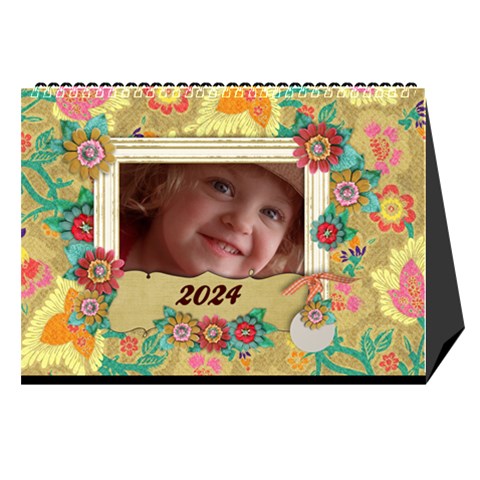 Desktop Calendar Holidays, 8 5x6, Family By Mikki Cover