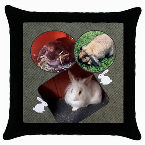 Bunny Pillow By Lisa Front