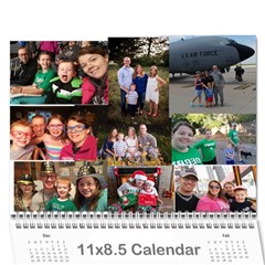 2018 Calendar DONE - Wall Calendar 11  x 8.5  (12-Months)