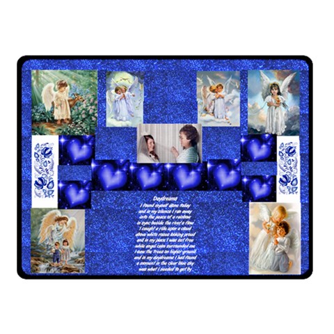 Blanket Blue Angel By Shelleyww42 Gmail Com 50 x40  Blanket Front