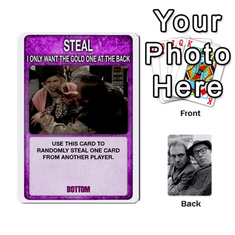 Bottom The Card Game 2018 By Matthew Meadows Front - Heart7
