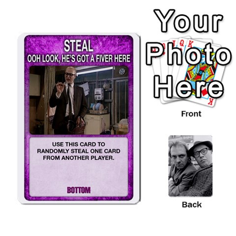 Bottom The Card Game 2018 By Matthew Meadows Front - Diamond5