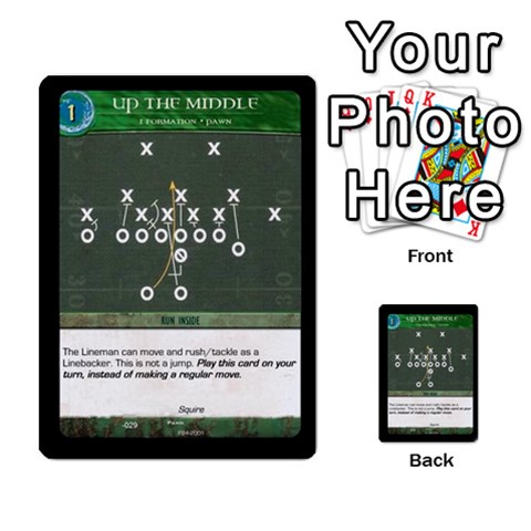 Football Offense Deck 02 By Michael Front 12