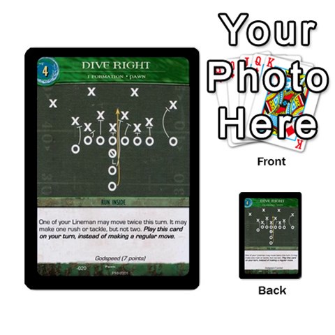 Football Offense Deck 02 By Michael Front 20