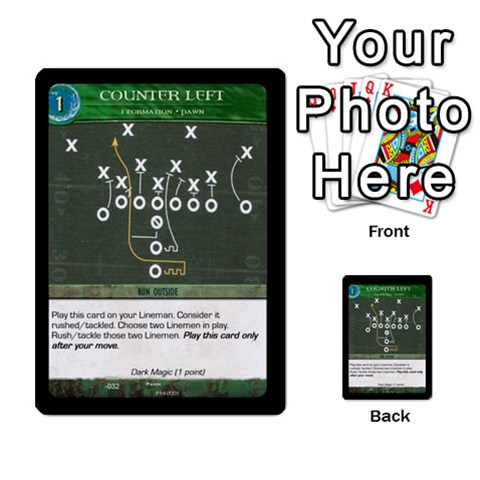 Football Offense Deck 02 By Michael Front 22
