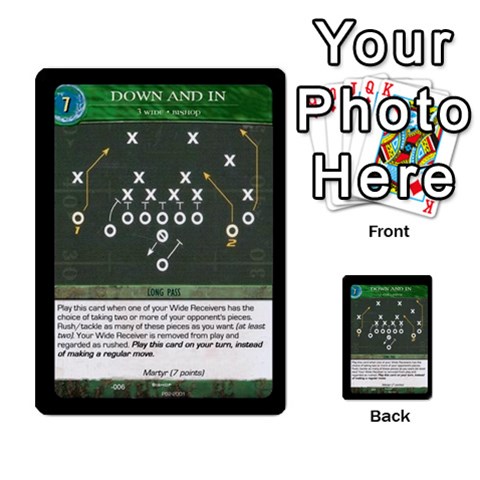 Football Offense Deck 02 By Michael Front 45