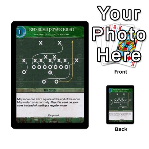 Football Offense Deck 02 By Michael Front 50