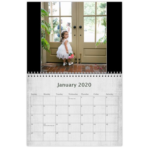 Macvittie Family Calendar 2019 Rachel Again By Debra Macv Jan 2020