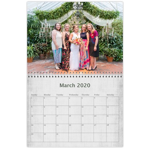Macvittie Family Calendar 2019 Rachel Again By Debra Macv Mar 2020