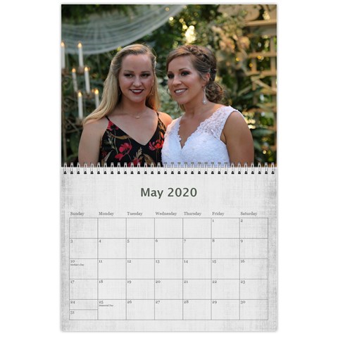Macvittie Family Calendar 2019 Rachel Again By Debra Macv May 2020