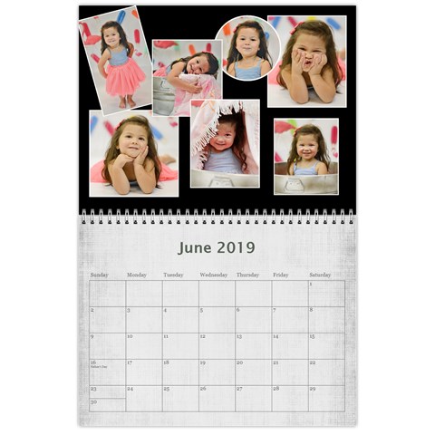 Macvittie Family Calendar 2019 Rachel Again By Debra Macv Jun 2019