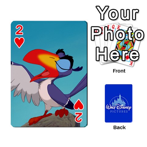 Cartes Disney Classique By Panicalltime Front - Heart2