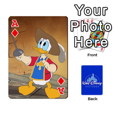 Ace Cartes Disney Classique By Panicalltime Front - DiamondA