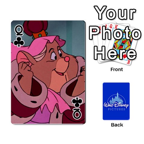 Queen Cartes Disney Classique By Panicalltime Front - ClubQ