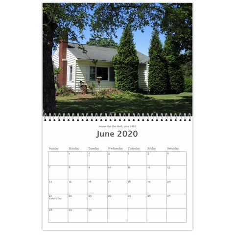 2020 Dunster Calendar By One Of A Kind Design Studio Jun 2020