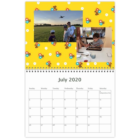 2020 Calendar By Dacian Reece Jul 2020