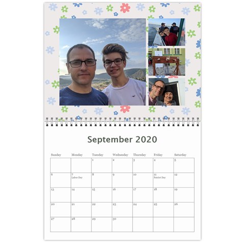 2020 Calendar By Dacian Reece Sep 2020