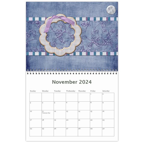 Lavender Rain 2024 Calendar By Lisa Minor Nov 2024