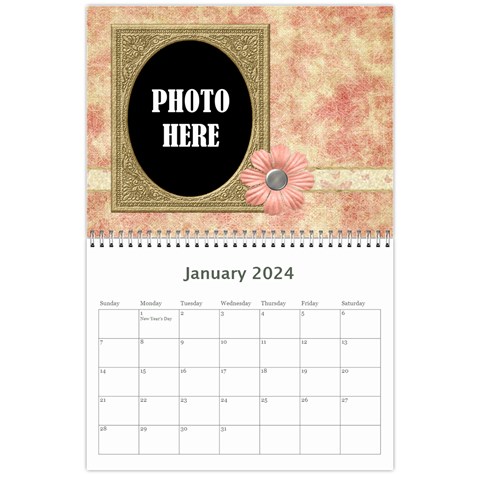 2024 Amore Calendar 1 By Lisa Minor Jan 2024