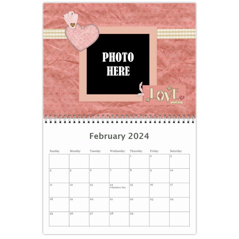 2024 Amore Calendar 1 By Lisa Minor Feb 2024
