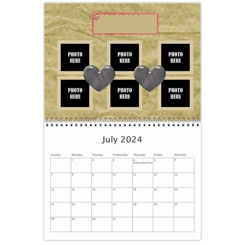 2024 Amore Calendar 1 By Lisa Minor Jul 2024