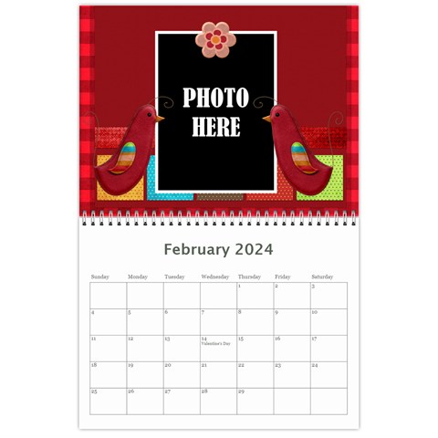 2024 Buttercup Calendar By Lisa Minor Feb 2024