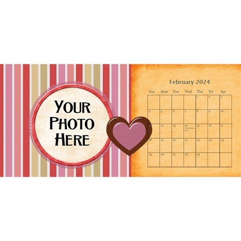 2024 Sml 11x5 Calendar By Lisa Minor Feb 2024