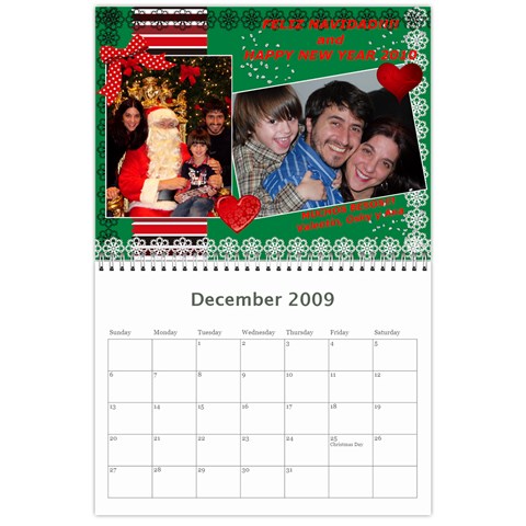 Calendario 2 By Ana Dec 2009