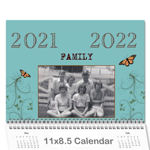 Nicol Family Calendar 21 Cover