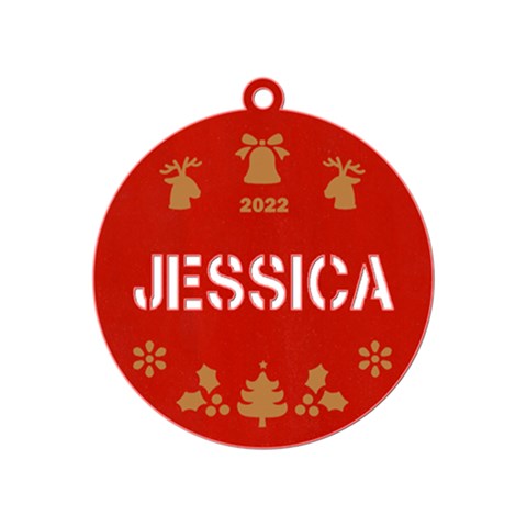 Personalized Christmas Ball Name 2 By Joe Front