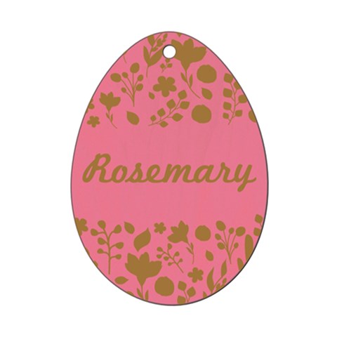 Personalized Easter Basket Tag Name 1 By Joe Front