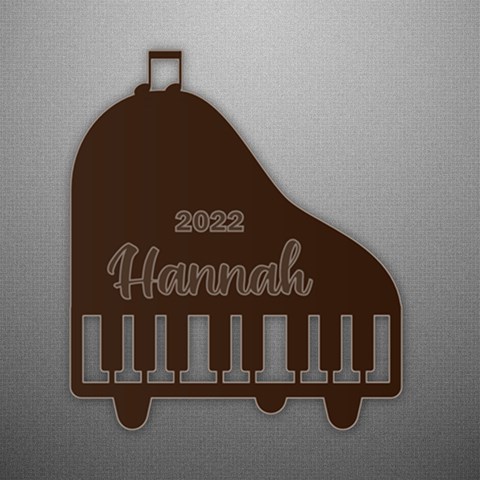 Personalized Piano By Wanni Front