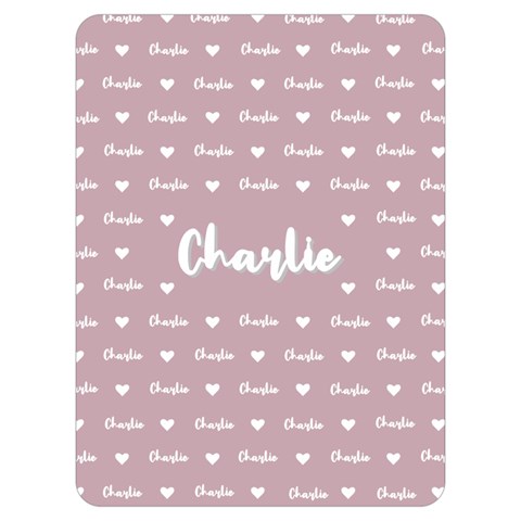 Personalized Name Kids Baby Gift By Wanni 40 x30  Blanket Front