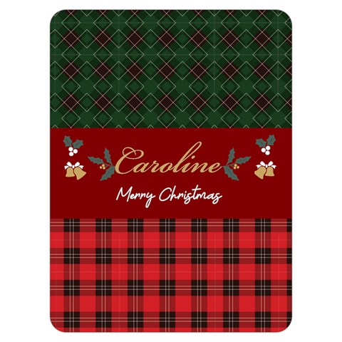 Personalized Christmas Blanket By Joe 40 x30  Blanket Front