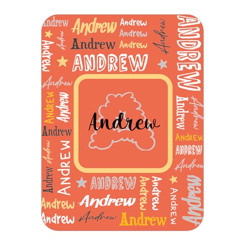 Personalized Name Blanket By Joe 35 x27  Blanket Front
