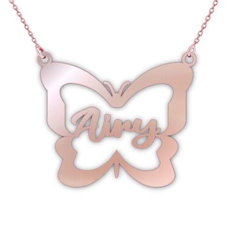 Personalized Name Butterfly By Wanni Front