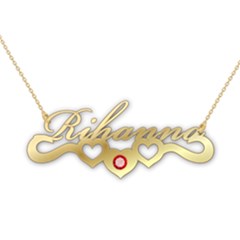 Personalized Name - 925 Sterling Silver Name Pendant Necklace